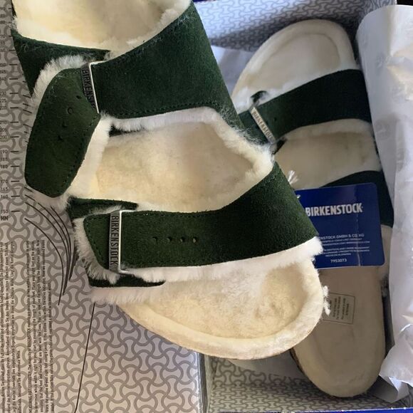 Birkenstock | Arizona Mountain View Slide Sandal - Picture 6 of 9